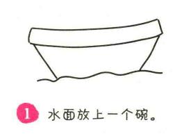 輪船簡筆畫畫法步驟01