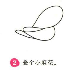 薯片簡筆畫畫法步驟02