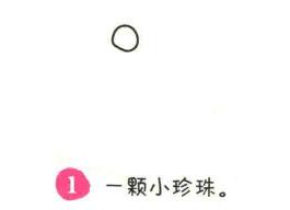 發(fā)卡簡(jiǎn)筆畫(huà)畫(huà)法步驟01