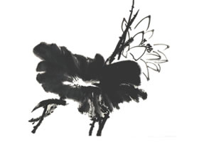 國(guó)畫荷花創(chuàng)作示范二