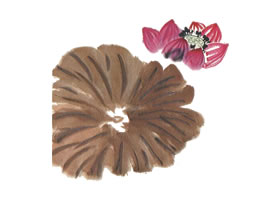 國(guó)畫荷花創(chuàng)作示范三