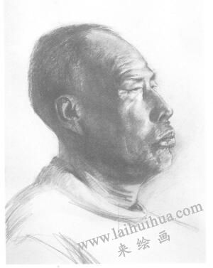 素描肖像畫(huà)步驟分解二03