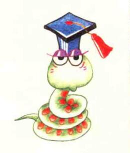 蛇的色鉛筆簡(jiǎn)筆畫(huà)畫(huà)法步驟06