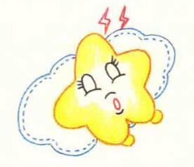 星星色鉛筆簡(jiǎn)筆畫(huà)畫(huà)法步驟04