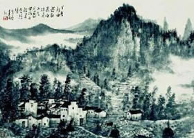 山水畫云法