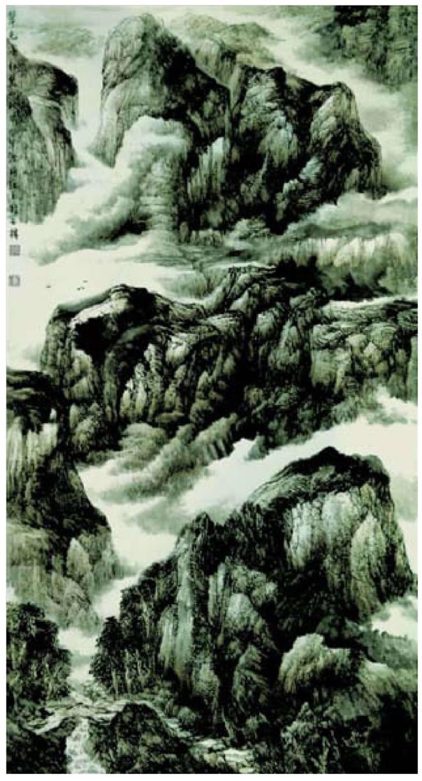 國(guó)畫(huà)山水臨摹的具體步驟
