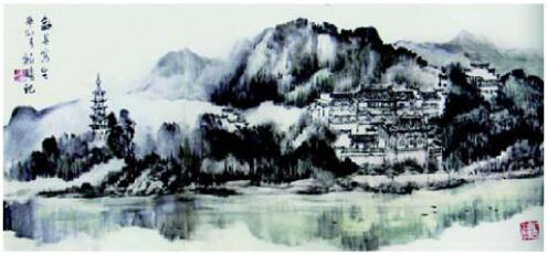 李錦勝山水畫