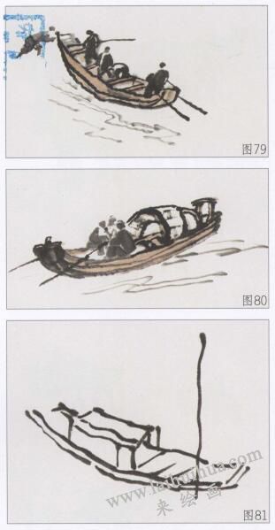 點(diǎn)景船只圖例