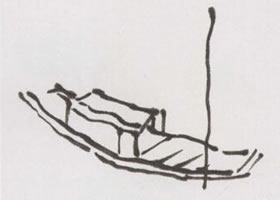 點(diǎn)景船只與亭臺(tái)樓閣畫(huà)法
