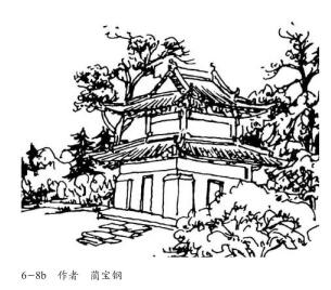風景素描畫移景02