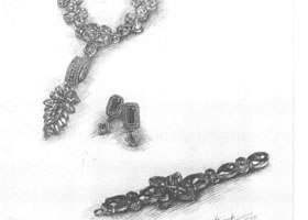 飾品素描實訓案例二
