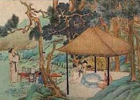 文征明《惠山茶會(huì)圖》賞析