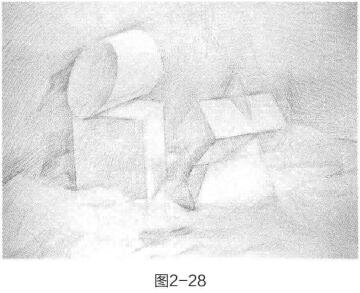 組合幾何體素描的繪畫(huà)步驟與方法03