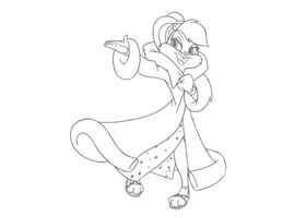 動(dòng)物卡通畫(huà)的擬人化造型