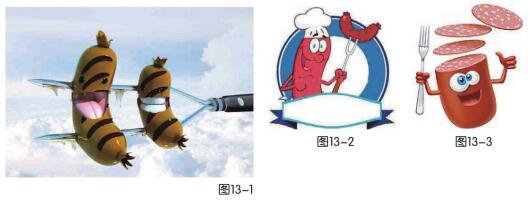 美食的誘惑兒童繪畫步驟01,02,03