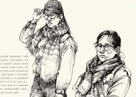 雙人組合場(chǎng)景速寫畫面的取舍
