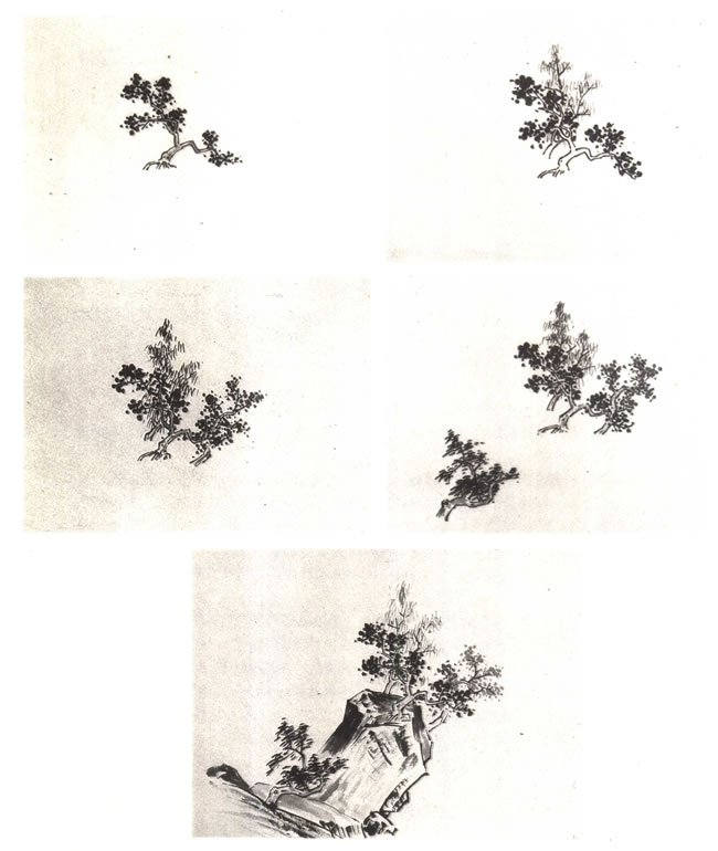 中國(guó)山水畫的臨摹技法