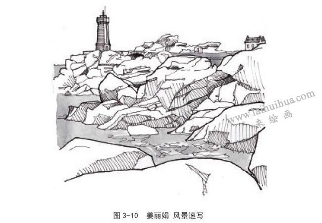 姜麗娟  風(fēng)景速寫(xiě)