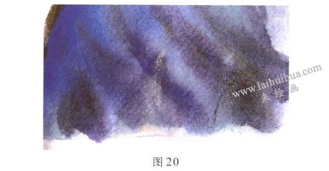 襯布水彩畫(huà)寫生步驟02