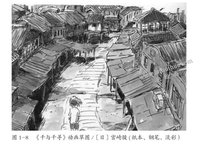 《千與千尋》動(dòng)畫(huà)草圖/宮崎駿