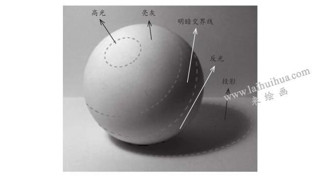 素描的明暗五調(diào)子
