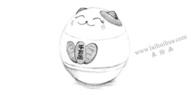 儲(chǔ)蓄罐素描畫(huà)法步驟05