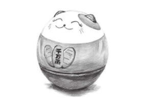 儲(chǔ)蓄罐素描畫法步驟