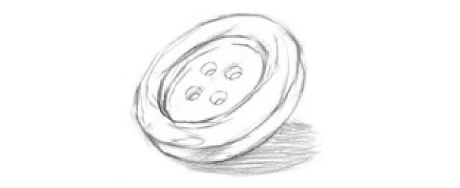 扣子素描畫法步驟04