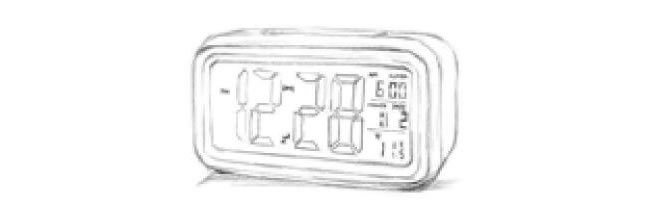 電子時(shí)鐘素描畫法步驟04