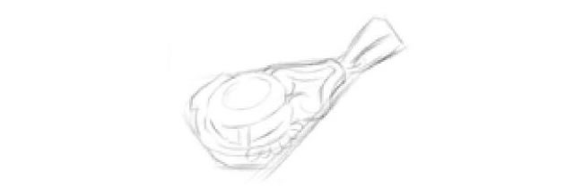 吊墜的素描畫(huà)法步驟02