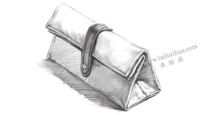 筆袋素描畫法步驟07