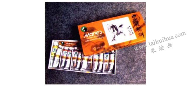 兒童國畫用的顏料