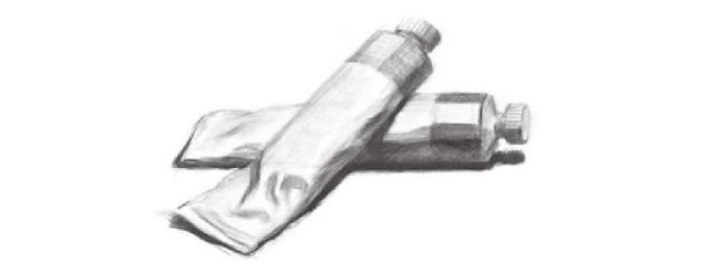 鋁管顏料素描畫(huà)法步驟03