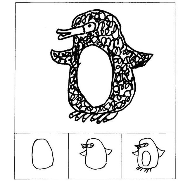 企鵝兒童畫(huà)法（二）