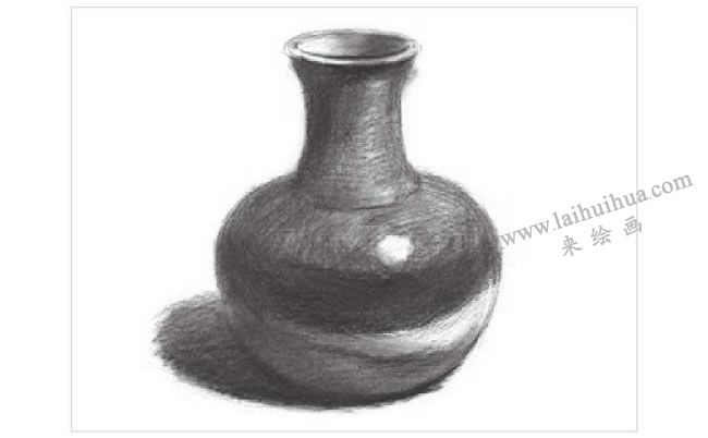 瓷瓶素描畫(huà)法