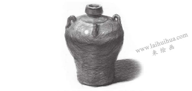 小酒壇素描畫法步驟03