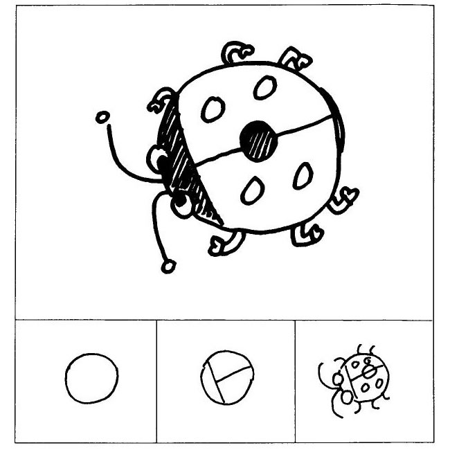 瓢蟲(chóng)兒童畫(huà)法（二）