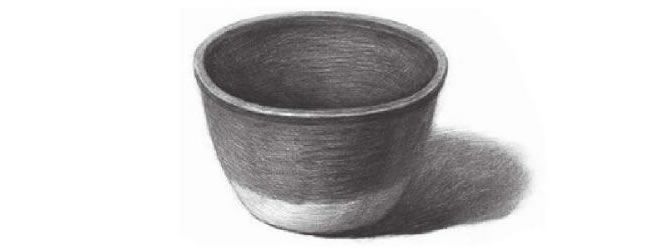 土陶缽素描畫(huà)