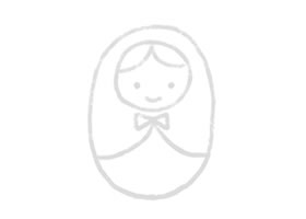 不倒翁幼兒簡(jiǎn)筆畫