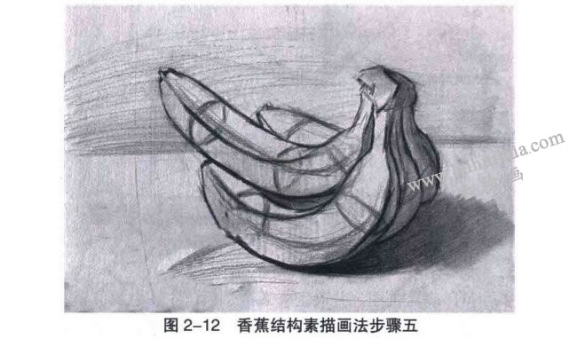 單個靜物的結(jié)構(gòu)素描畫法步驟
