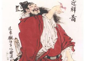 《鐘進士》水墨畫步驟