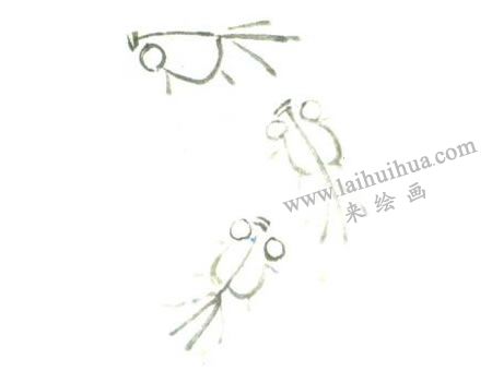 金魚兒童水墨畫法創(chuàng)作步驟02