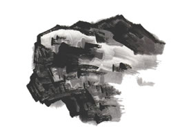 山水畫(huà)大斧劈皴技法解析