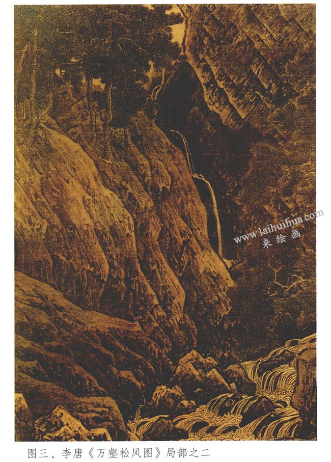 《萬(wàn)壑松風(fēng)圖》局部之二