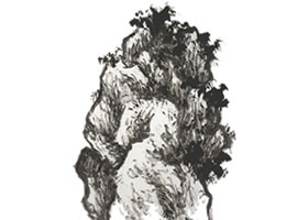 山水畫(huà)解索皴技法解析