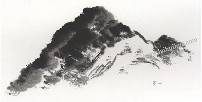米點(diǎn)皴技法步驟01