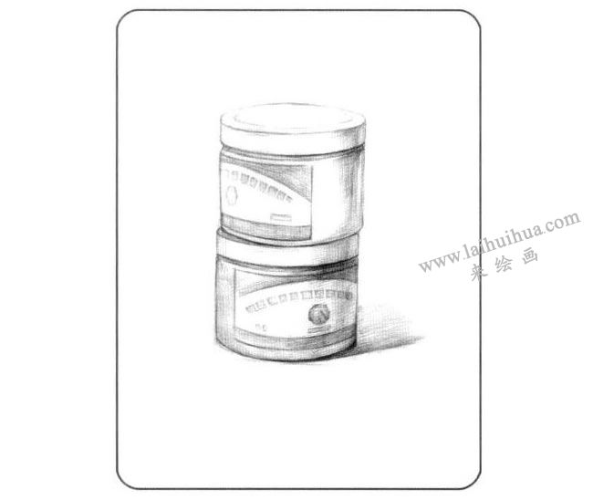 兩盒廣告色兒童創(chuàng)意素描畫(huà)法步驟02