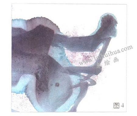 水墨畫洗滌劑水調(diào)色法