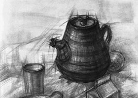 結(jié)構(gòu)素描的寫生步驟范例（二）