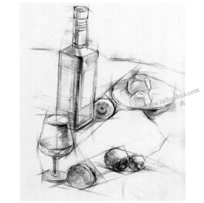結構素描的寫生步驟02